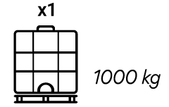1000kg