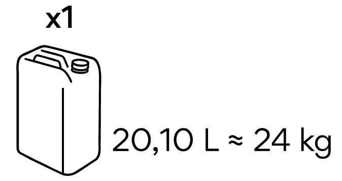 20,10L / 24 KG