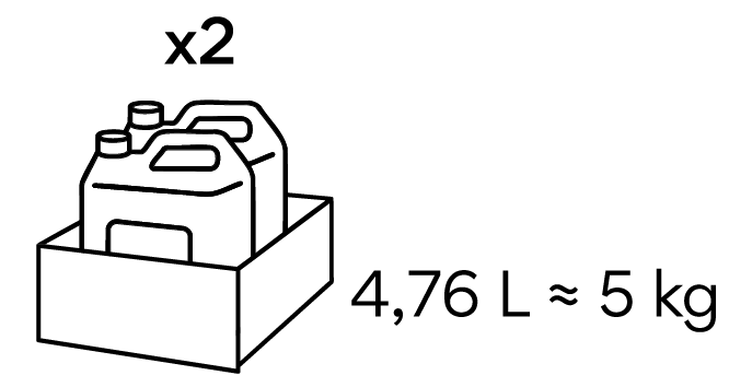 4,76 L / 5KG