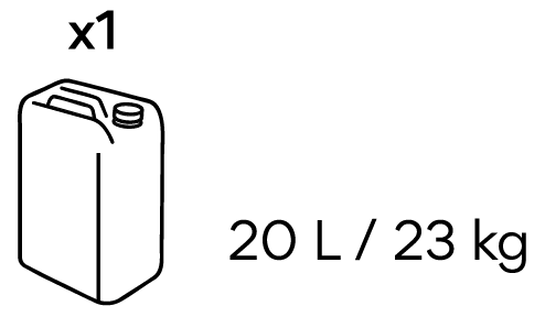 20 L / 23 KG