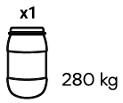 280 KG