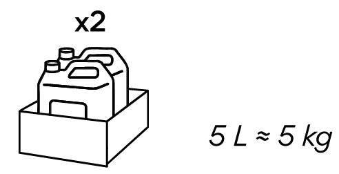 5 L / 5 KG