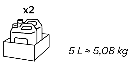 5 L / 5,08