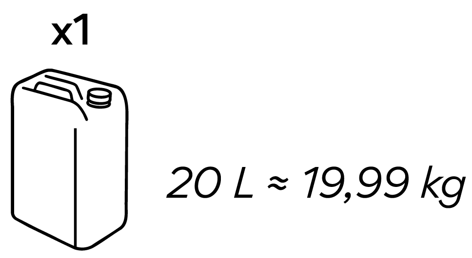 20L / 19,99KG