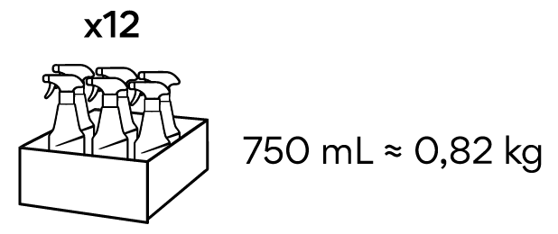 750ML / 0,82KG