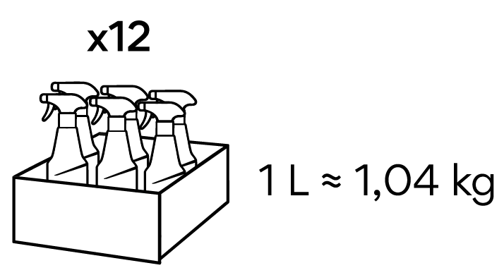 1L / 1,04KG