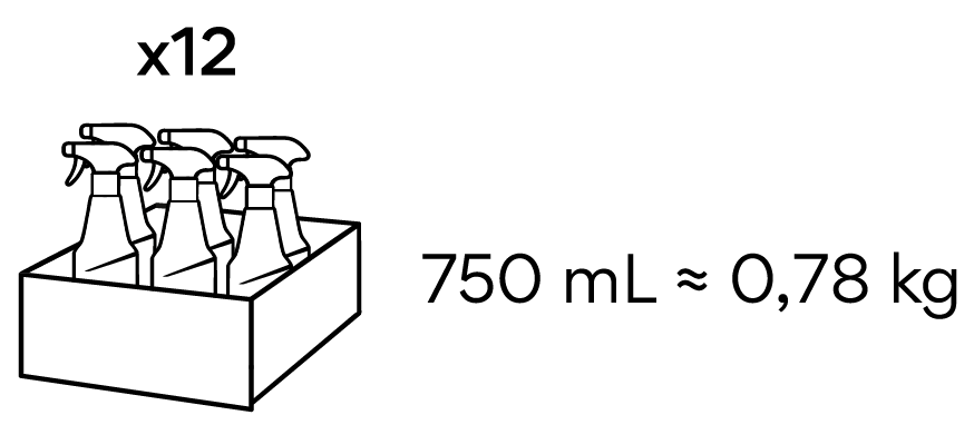 750ML / 0,78KG