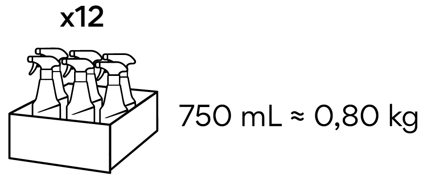 750ML / 0,80KG