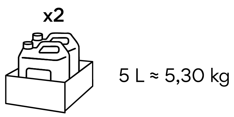 5L / 5,30KG