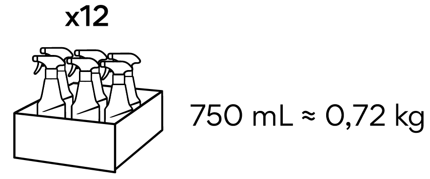750ML / 0,72KG