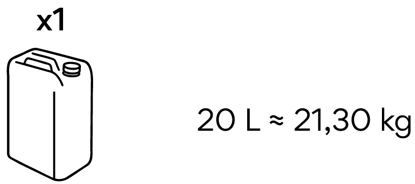 20L / 21,30KG