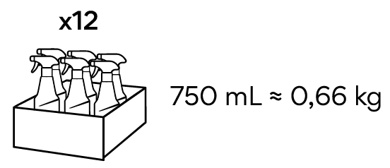 750ML / 0,66KG