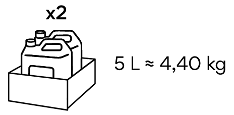 5L / 4,40KG