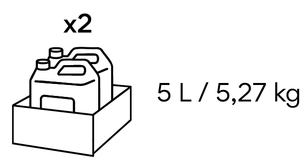 5L / 5,27KG
