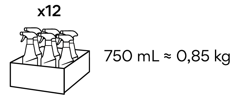 750ML / 0,85KG