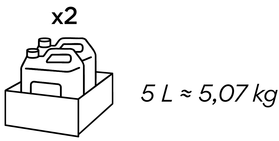 5L / 5,07KG