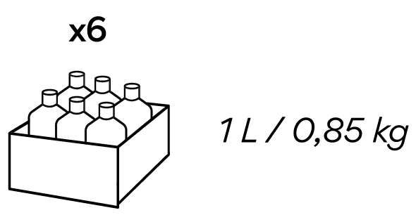 1L / 0,85KG