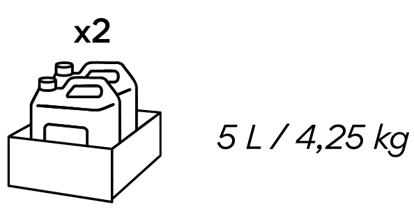 5L / 4,25KG