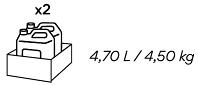 4,70L / 4,50KG