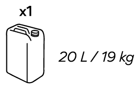 20L / 19KG