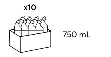 750 mL