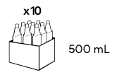 500 mL